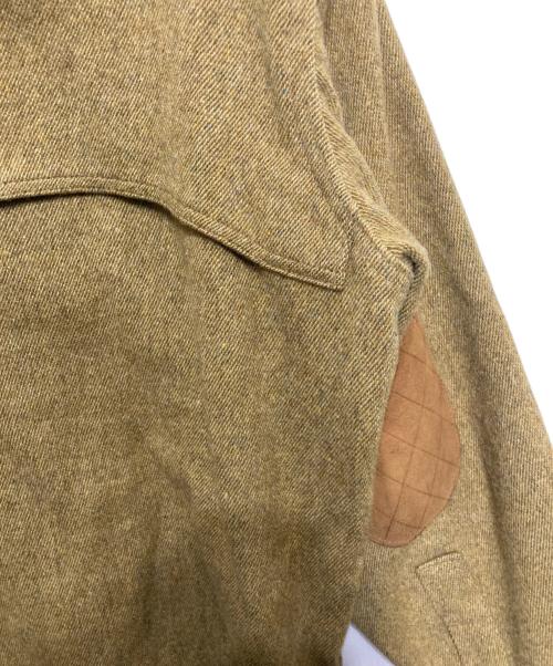 WOOLRICH（ウールリッチ）WOOLRICH (ウールリッチ) スウェード切替ウールジャケット ベージュ サイズ:XLの古着・服飾アイテム