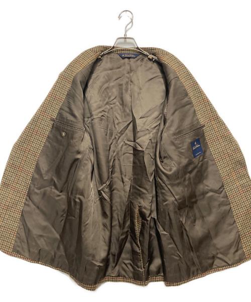 BROOKS BROTHERS（ブルックスブラザーズ）BROOKS BROTHERS (ブルックスブラザーズ) ツイード2Bジャケット ブラウン サイズ:SIZE 42の古着・服飾アイテム