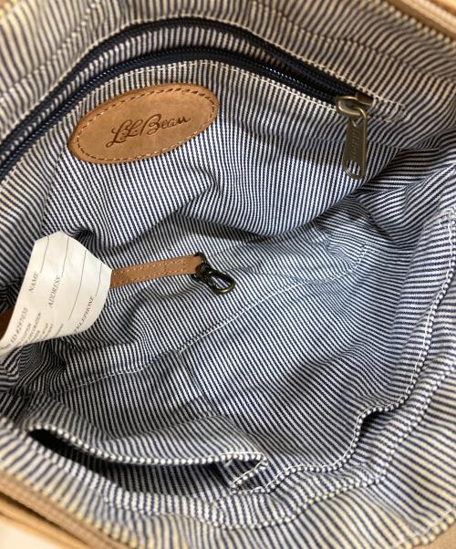 L.L.Bean（エルエルビーン）L.L.Bean (エルエルビーン) ショルダーバッグ ベージュの古着・服飾アイテム