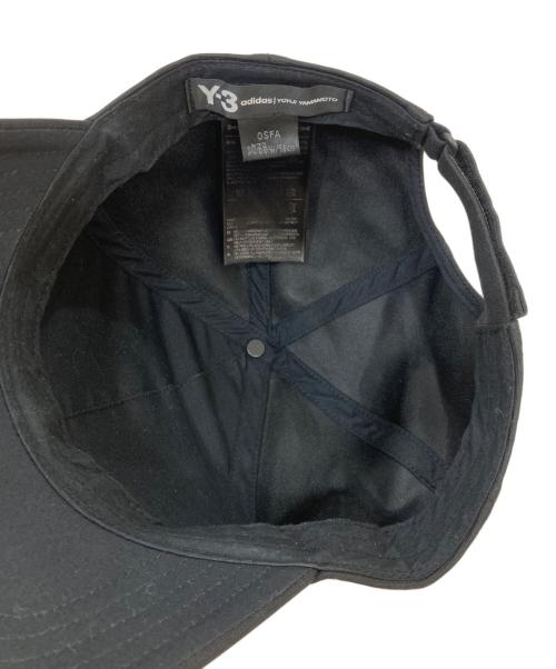 Y-3（ワイスリー）Y-3 (ワイスリー) キャップ ブラックの古着・服飾アイテム