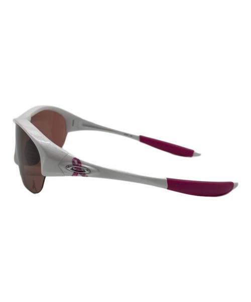 OAKLEY（オークリー）OAKLEY (オークリー) サングラス ホワイト×ピンク サイズ:24-047 119の古着・服飾アイテム