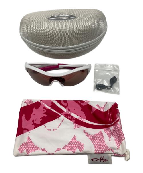 OAKLEY（オークリー）OAKLEY (オークリー) サングラス ホワイト×ピンク サイズ:24-047 119の古着・服飾アイテム