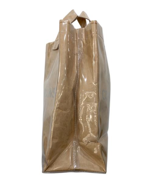 COMME des GARCONS（コムデギャルソン）COMME des GARCONS (コムデギャルソン) PVCトートバッグ ベージュの古着・服飾アイテム