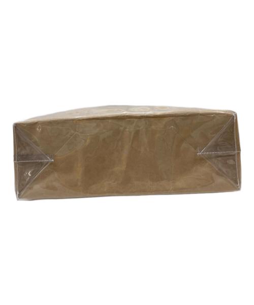 COMME des GARCONS（コムデギャルソン）COMME des GARCONS (コムデギャルソン) PVCトートバッグ ベージュの古着・服飾アイテム