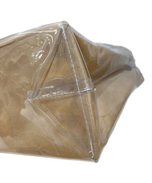 COMME des GARCONS（コムデギャルソン）COMME des GARCONS (コムデギャルソン) PVCトートバッグ ベージュの古着・服飾アイテム