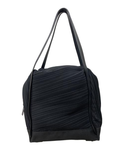 PLEATS PLEASE（プリーツプリーズ）PLEATS PLEASE (プリーツプリーズ) BIAS PLEATS BAG ブラックの古着・服飾アイテム