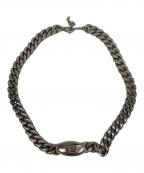 DIESELディーゼル）の古着「ネックレス」｜シルバー