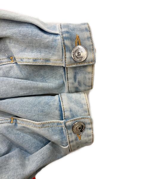 DSQUARED2（ディースクエアード）DSQUARED2 (ディースクエアード) パネルデニムジャケット インディゴ サイズ:34の古着・服飾アイテム