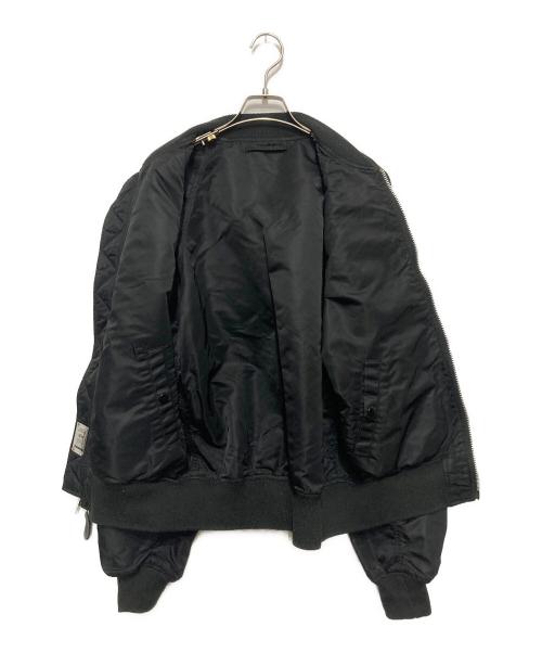 ALPHA（アルファ）ALPHA (アルファ) フライトジャケット ブラック サイズ:Lの古着・服飾アイテム
