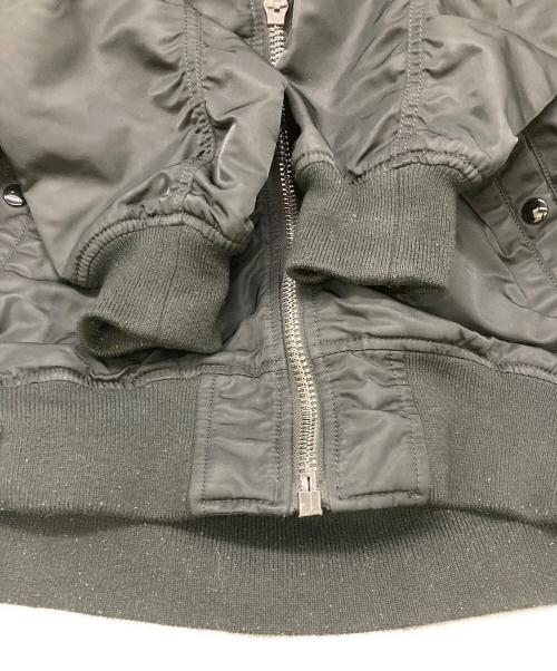 ALPHA（アルファ）ALPHA (アルファ) フライトジャケット ブラック サイズ:Lの古着・服飾アイテム