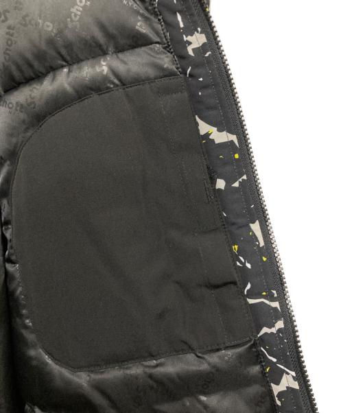 Schott（ショット）Schott (ショット) 2TONE REAL DOWN PARKA ブラック サイズ:Ⅿの古着・服飾アイテム
