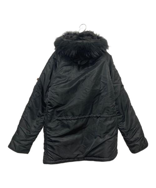 ALPHA（アルファ）ALPHA (アルファ) N-3B フライトジャケット ブラック サイズ:Mの古着・服飾アイテム
