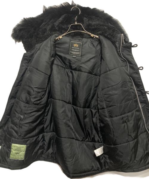 ALPHA（アルファ）ALPHA (アルファ) N-3B フライトジャケット ブラック サイズ:Mの古着・服飾アイテム