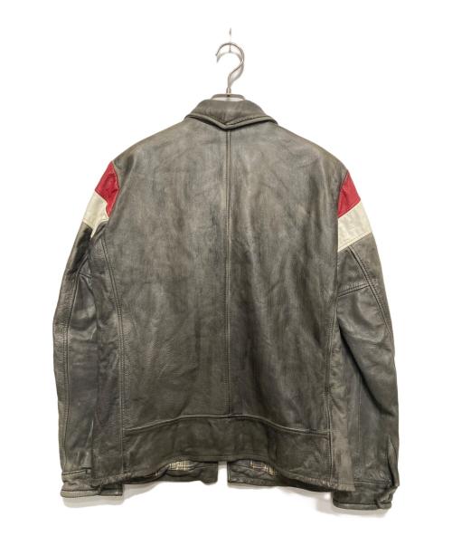 Schott（ショット）Schott (ショット) レザージャケット グレー サイズ:Mの古着・服飾アイテム