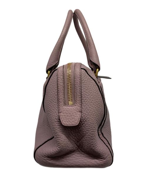 COACH（コーチ）COACH (コーチ) ミニボストンバッグ ピンクの古着・服飾アイテム
