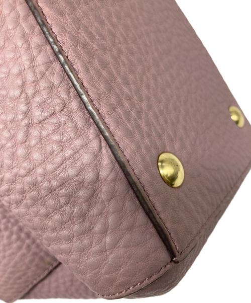 COACH（コーチ）COACH (コーチ) ミニボストンバッグ ピンクの古着・服飾アイテム