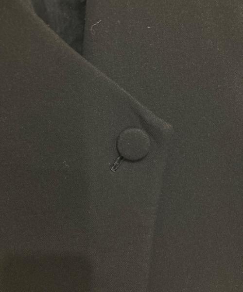 PLAIN PEOPLE（プレインピープル）PLAIN PEOPLE (プレインピープル) スポンジダブルフェイスショートジャケット ブラック サイズ:3の古着・服飾アイテム