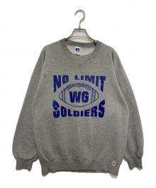 RUSSELL ATHLETIC（ラッセルアスレチック）の古着「プリントスウェット」｜グレー