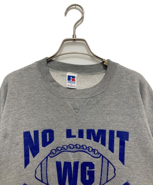 RUSSELL ATHLETIC（ラッセルアスレチック）RUSSELL ATHLETIC (ラッセルアスレチック) プリントスウェット グレー サイズ:Lの古着・服飾アイテム