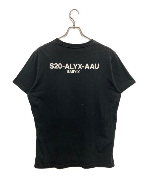 ALYX（アリクス）ALYX (アリクス) Visual Tee ブラック サイズ:Mの古着・服飾アイテム