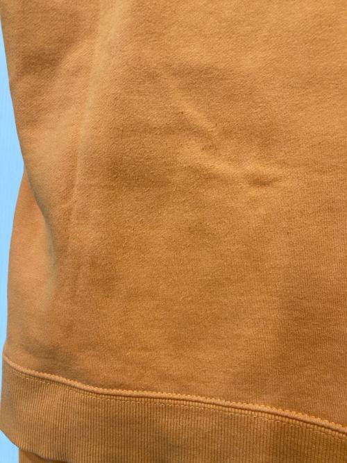 stussy（ステューシー）stussy (ステューシー) Bars Logo Applique Pullover Hoodie イエロー サイズ:Lの古着・服飾アイテム