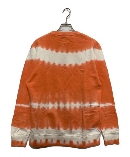 stussy（ステューシー）stussy (ステューシー) タイダイ柄スウェット オレンジ サイズ:Sの古着・服飾アイテム