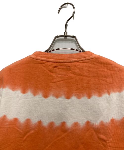 stussy（ステューシー）stussy (ステューシー) タイダイ柄スウェット オレンジ サイズ:Sの古着・服飾アイテム