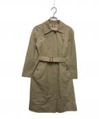Burberry'sバーバリー）の古着「ステンカラーコート」｜ベージュ