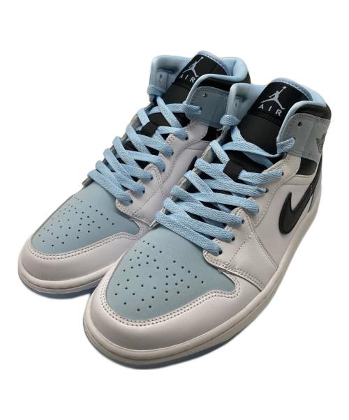 NIKE（ナイキ）NIKE (ナイキ) Air Jordan 1 Mid ブルー×ホワイト サイズ:27㎝の古着・服飾アイテム