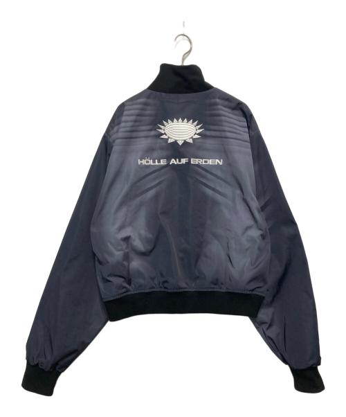 DEMMO（デモ）DEMMO (デモ) MA１風ジャケット ブラック サイズ:Lの古着・服飾アイテム