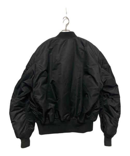 ALPHA（アルファ）ALPHA (アルファ) リバーシブルMA-1ジャケット ブラック×オレンジ サイズ:XLの古着・服飾アイテム