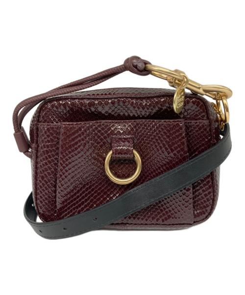 SEE BY CHLOE（シーバイクロエ）SEE BY CHLOE (シーバイクロエ) ボディーバッグ ボルドーの古着・服飾アイテム