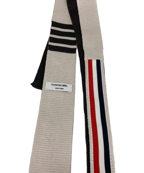 Thom Browne（トムブラウン）Thom Browne (トムブラウン) ニットタイ ブラウン サイズ:不明の古着・服飾アイテム