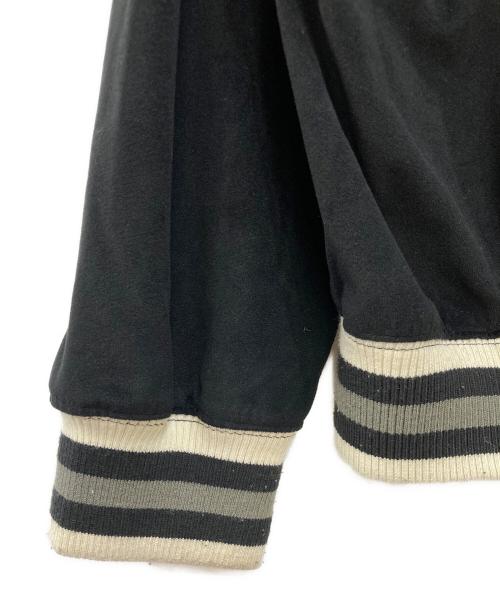 BREATH（ブレス）BREATH (ブレス) VELOUR ZIP UP HOODIE ブラック サイズ:Ｌの古着・服飾アイテム