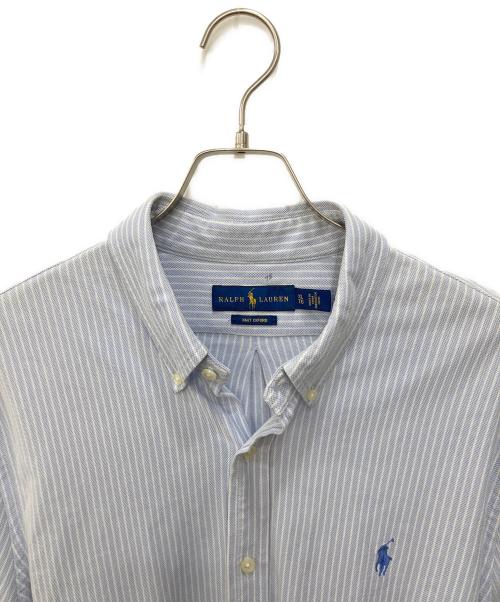 POLO RALPH LAUREN（ポロ・ラルフローレン）POLO RALPH LAUREN (ポロ・ラルフローレン) ボタンダウンシャツ ブルー サイズ:XLの古着・服飾アイテム