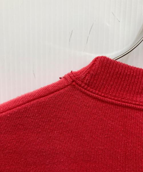 Champion（チャンピオン）Champion (チャンピオン) 刺繍スウェット レッド サイズ:XLの古着・服飾アイテム