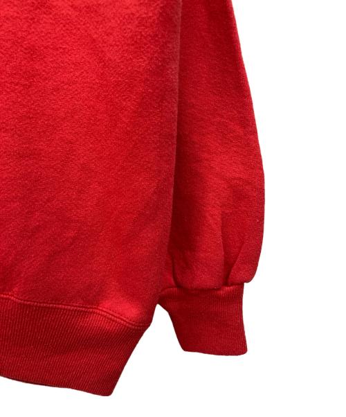 Champion（チャンピオン）Champion (チャンピオン) 刺繍スウェット レッド サイズ:XLの古着・服飾アイテム
