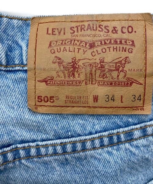 LEVI'S（リーバイス）LEVI'S (リーバイス) 505デニムパンツ ブルー サイズ:W34の古着・服飾アイテム