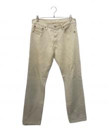 LEVI'S（リーバイス）の古着「501デニムパンツ」｜ベージュ