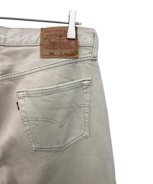 LEVI'S（リーバイス）LEVI'S (リーバイス) 501デニムパンツ ベージュ サイズ:SIZE 86cm (W34)の古着・服飾アイテム