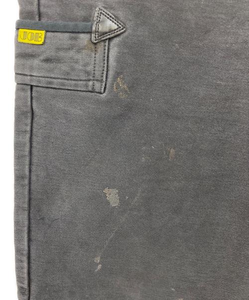 JOB（-）JOB (-) モールスキンジップパンツ グレー サイズ:不明の古着・服飾アイテム
