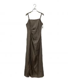 Mystrada（マイストラーダ）の古着「シアーキャミワンピース」｜ブラウン