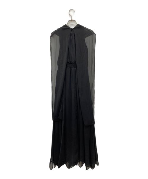 CELFORD（セルフォード）CELFORD (セルフォード) 楊柳シフォンワンピース ブラック サイズ:M 未使用品の古着・服飾アイテム