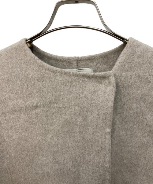 JOURNAL STANDARD relume（ジャーナルスタンダード レリューム）JOURNAL STANDARD relume (ジャーナルスタンダード レリューム) ウールナイロンリバーミドルコート ベージュ サイズ:Mの古着・服飾アイテム