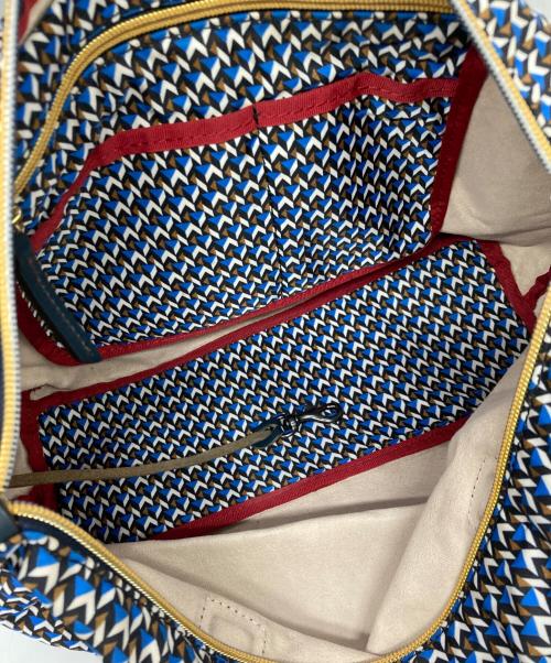 ROBERTA PIERI（ロベルタピエリ）ROBERTA PIERI (ロベルタピエリ) TATAMI KOGO BAG ネイビーの古着・服飾アイテム