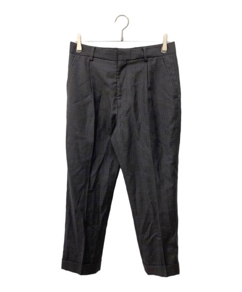 WACKO MARIA（ワコマリア）WACKO MARIA (ワコマリア) DORMEUIL (ドーメル) PLEATED TROUSERS（TYPE-1） グレー サイズ:Sの古着・服飾アイテム