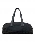 CHANELシャネル）の古着「ミニボストンバッグ」｜ブラック