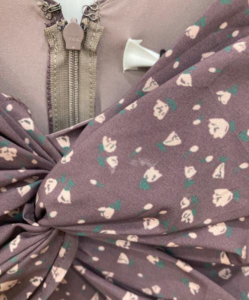 HER LIP TO（ハーリップトゥ）Her lip to (ハーリップトゥ) Roseraie Long Dress グレー サイズ:S 未使用品の古着・服飾アイテム