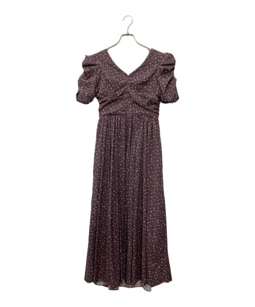 HER LIP TO（ハーリップトゥ）Her lip to (ハーリップトゥ) Roseraie Long Dress グレー サイズ:S 未使用品の古着・服飾アイテム