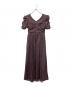 Her lip to (ハーリップトゥ) Roseraie Long Dress グレー サイズ:S 未使用品：7000円